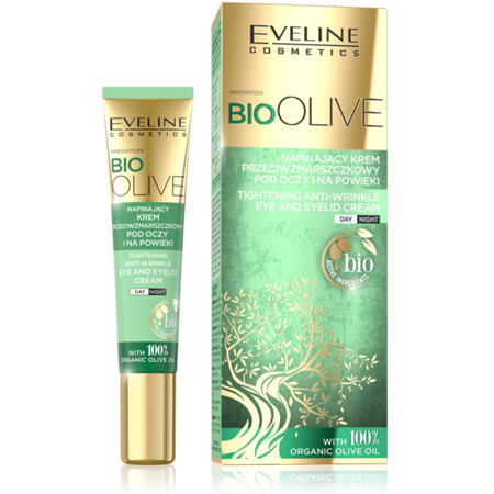 Eveline Bio Olive TightenIng Anti-Wrinkle Eye and Eyelid Cream 20ml